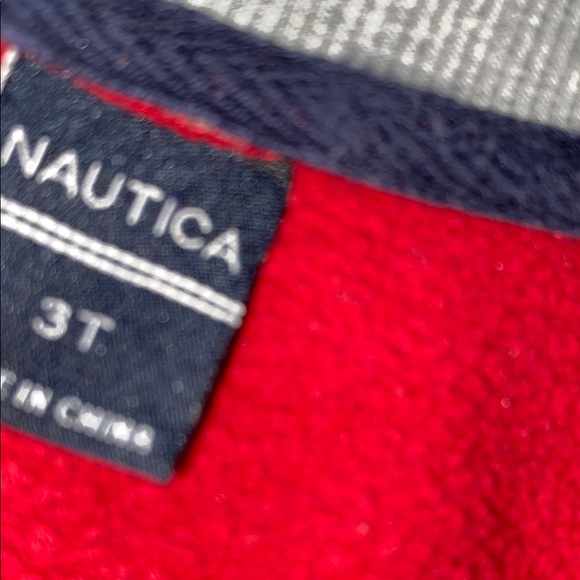 Nautica 3T Red Zip-Up Jacket - Picture 6 of 7